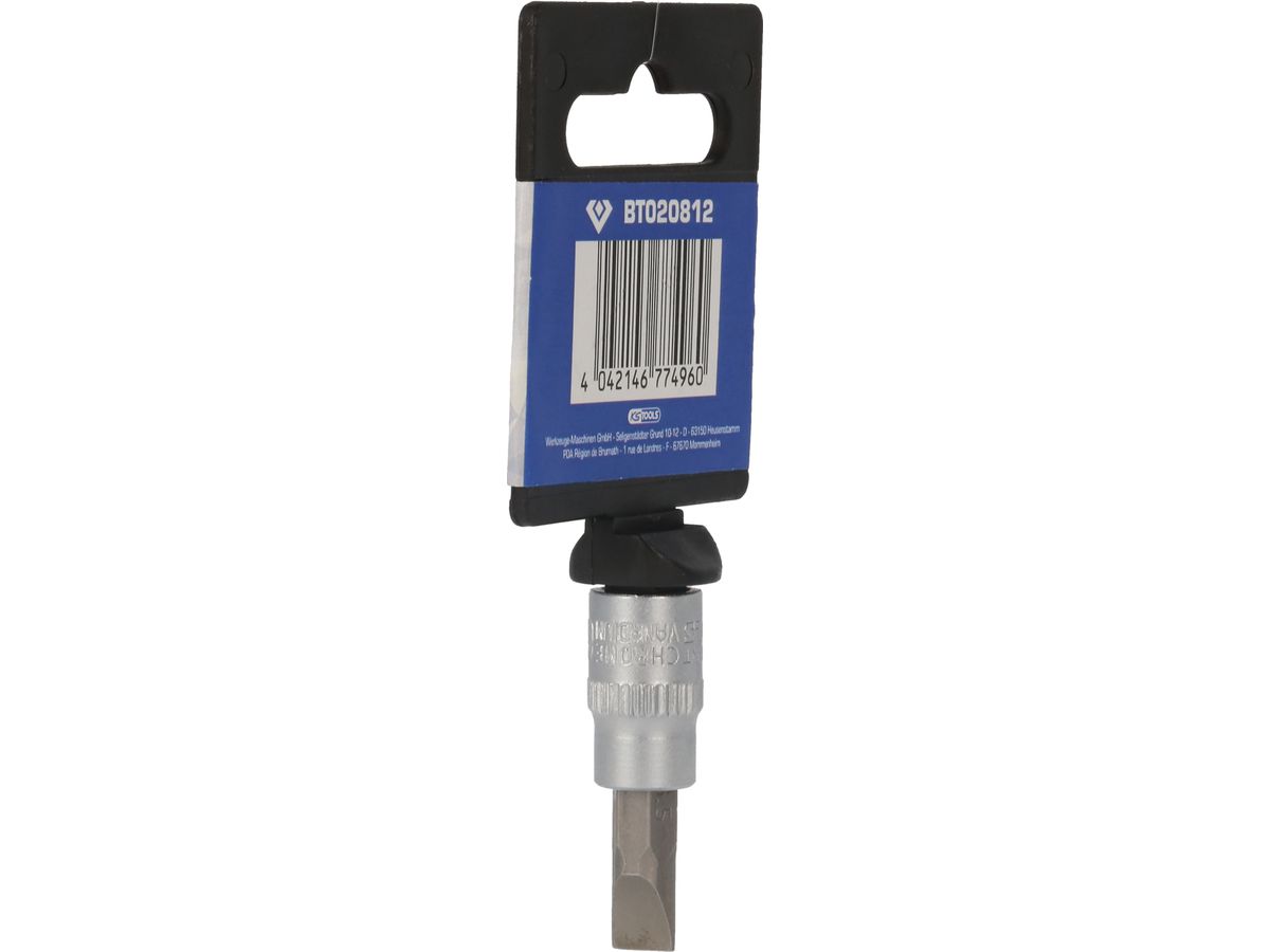 BRILLIANT TOOLS 1/4" Schlitz Schrauben- dreher-Einsatz,38mm, 1,2x6,5mm