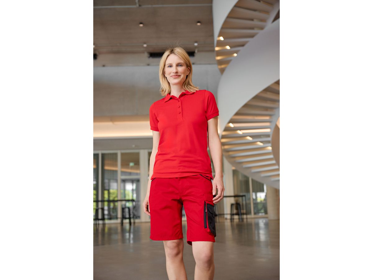 JN Ladies Workwear Polo JN829 50%BW/50%PES, carbon, Größe XL