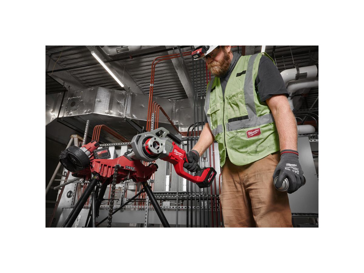 MILWAUKEE Akku-Gewindeschneidkluppe M18 FPT114-0C, solo