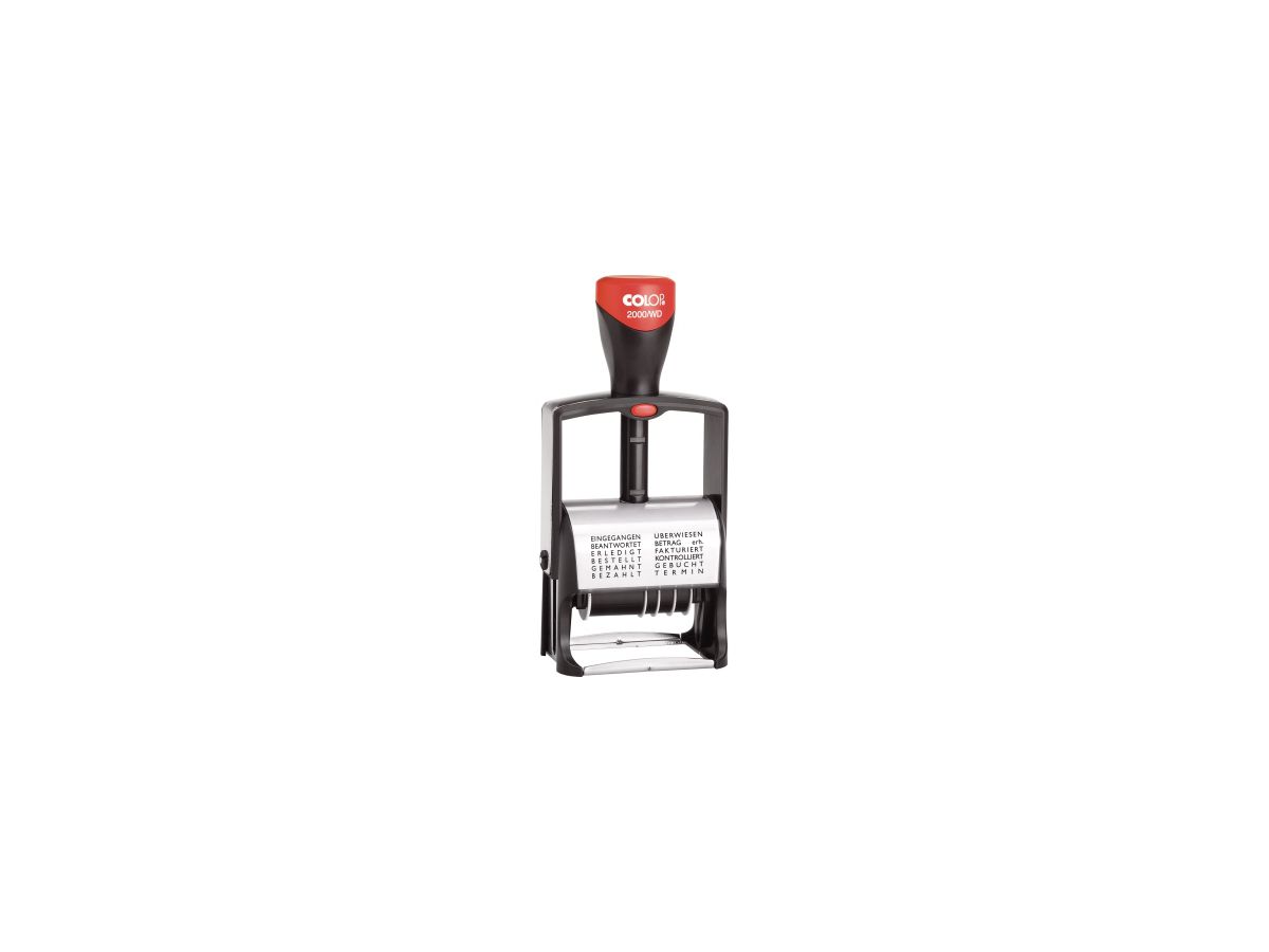 COLOP Stativ-Wortbandstempel 2000/WD D02 K 106975 schwarz