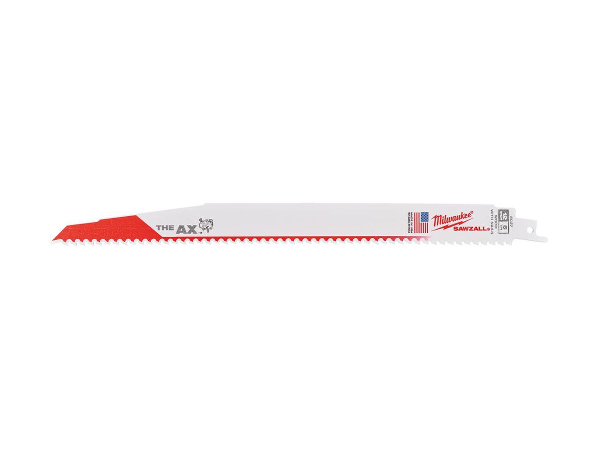 MILWAUKEE Säbelsägeblatt Demontage THE AX, 300x5 mm, 5 TPI
