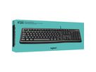 Logitech Tastatur K120 920-002489 3x18x47cm USB schwarz
