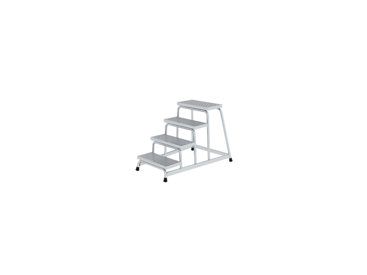 Aluminium Arbeitspodest R 13 starr 4 Stufe