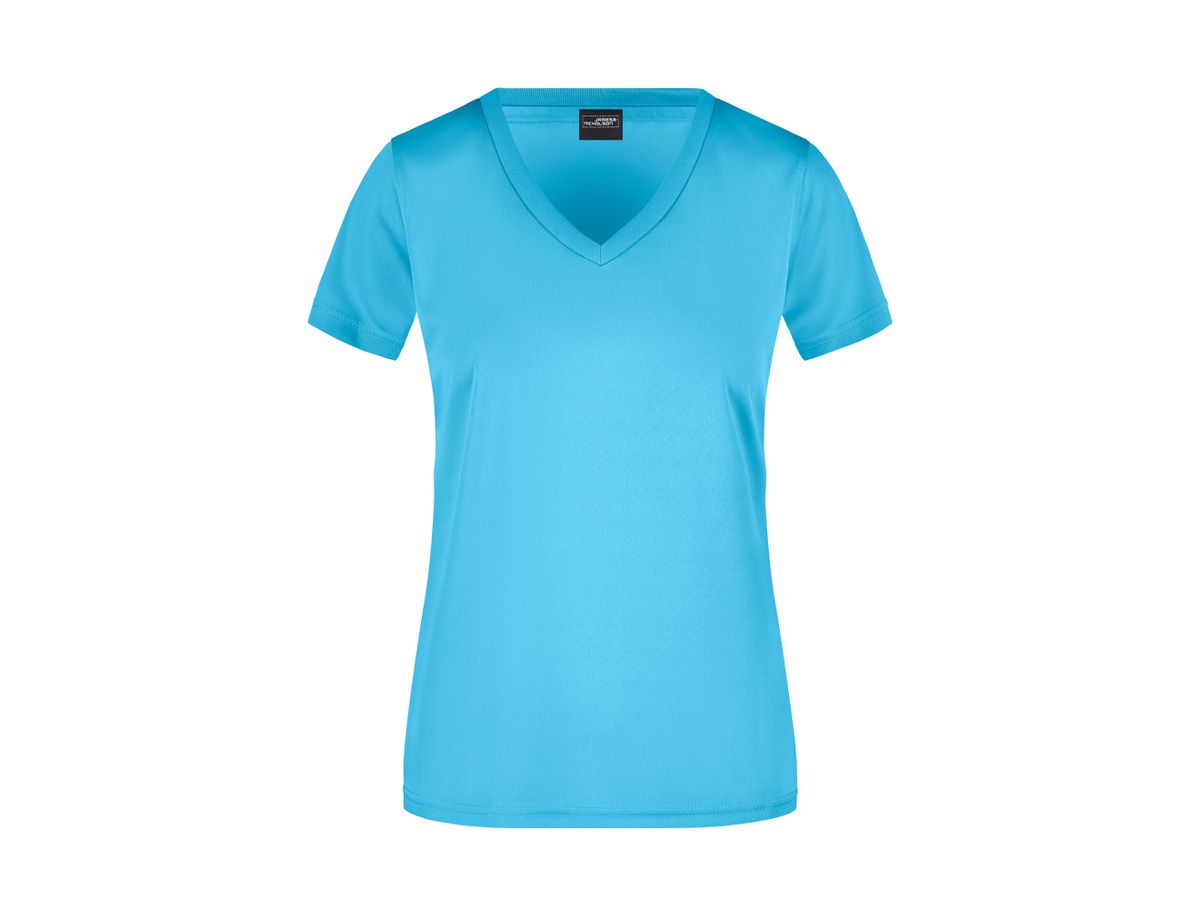 JN Ladies' Active-V JN735 turquoise, Größe XL