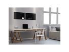 Sigel Multifunktionstafel artverum GL120 60x40cm Glas schwarz