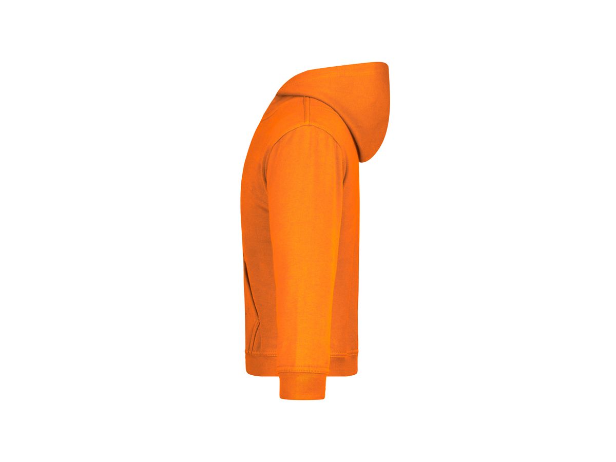 JN Hooded Sweat Junior JN047K 80%BW/20%PES, orange, Größe XS