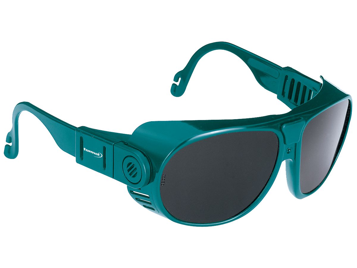Welding goggles ocean blue, FORMAT
