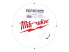 MILWAUKEE Kreissägeblatt Faserzement für Handkreissägen 160/20 mm Z4 Diamant