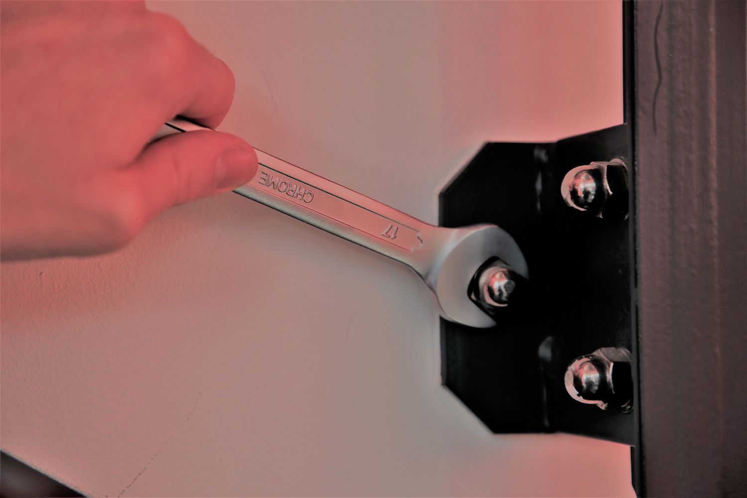 AB Tools Kombi-Schraubenschlüssel 24 Mm – Chrom-Vanadium, Poliert, 280 Mm Länge