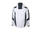 JN Craftsmen Softshell Jacket JN824 100%PES, white/carbon, Größe XL