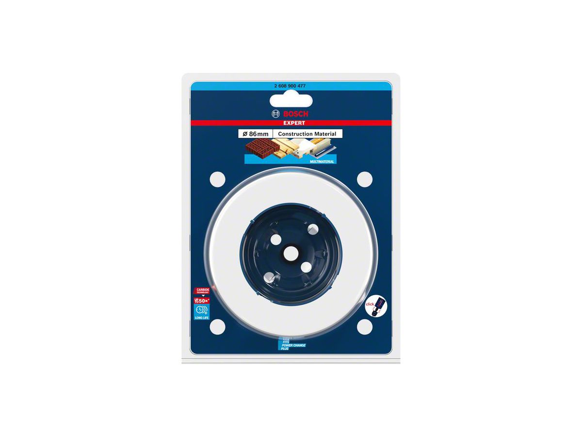 BOSCH Lochsäge EXPERT ConstructionMat 86 mm