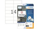 HERMA Etikett Movables 5081 105x42,3mm weiß 350 St./Pack.