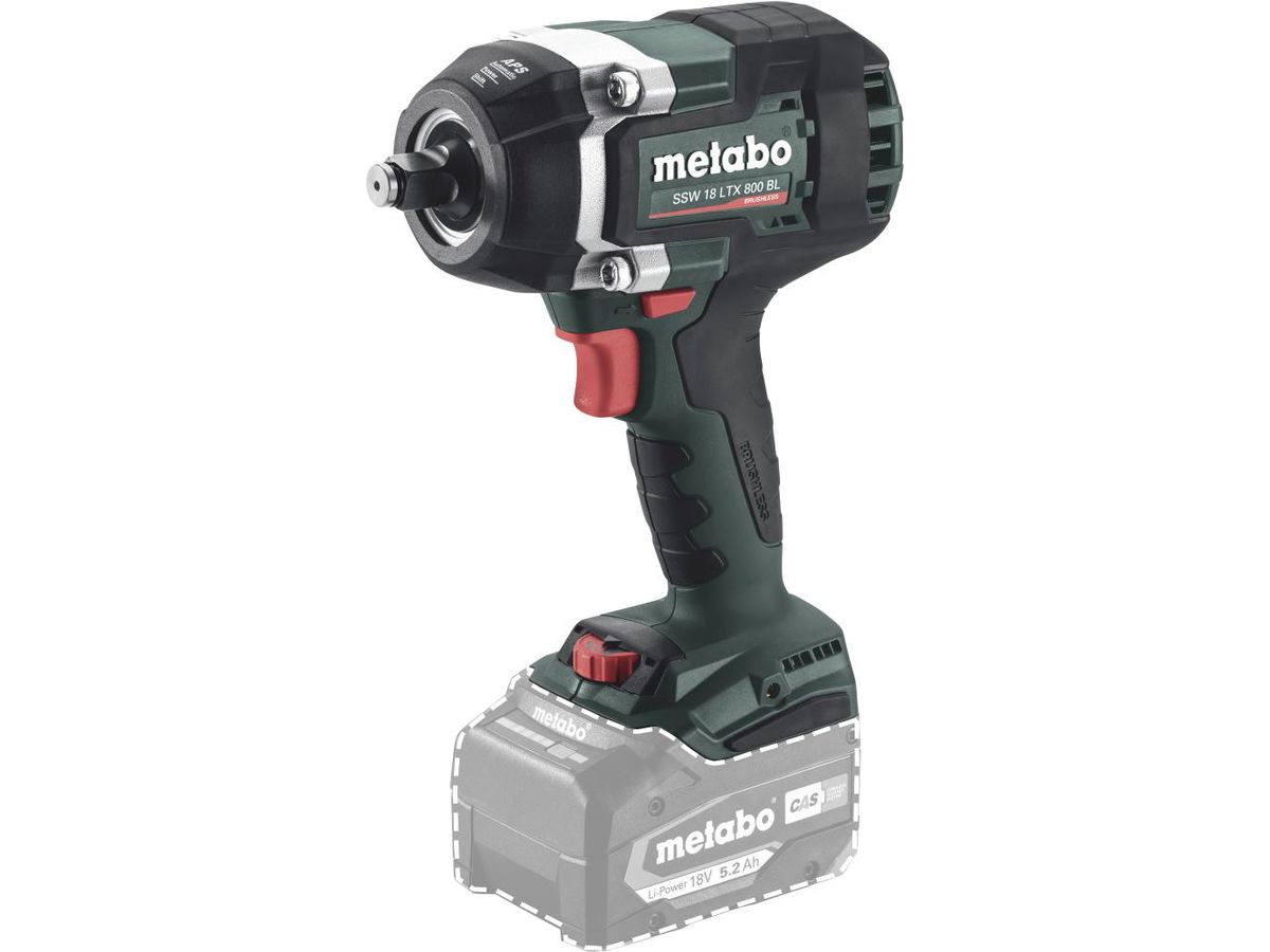 METABO Akku-Schlagschrauber SSW 18 LTX 800 BL solo in Metabox