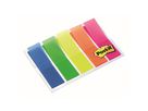 Post-it Haftstreifen Index Mini 683HF5 leuchtfarben 5 St./Pack.