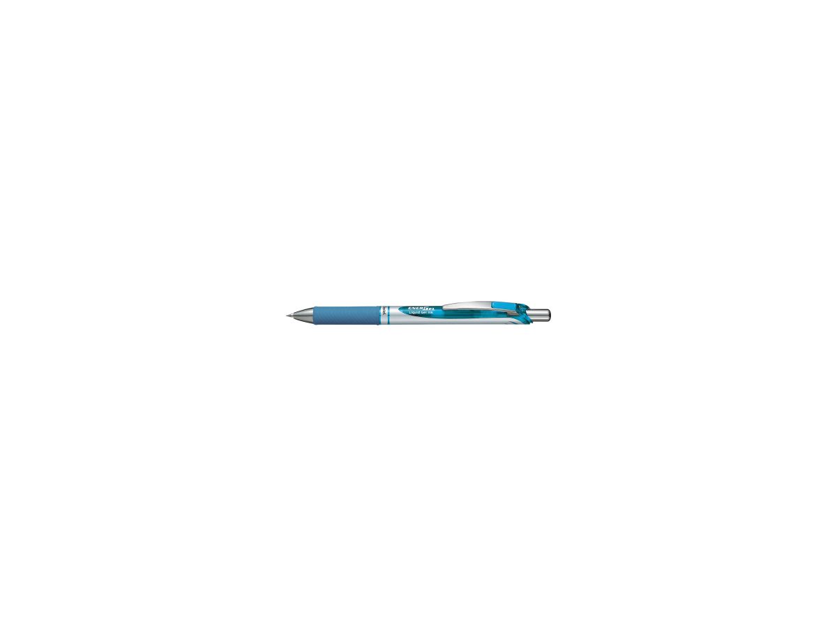 Pentel Gelroller EnerGel BL77-SX 0,35mm Druckmechanik hellblau