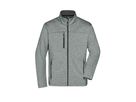 Men's Softshell Jacket JN1148 Fb. dark-melange/black, Gr. L
