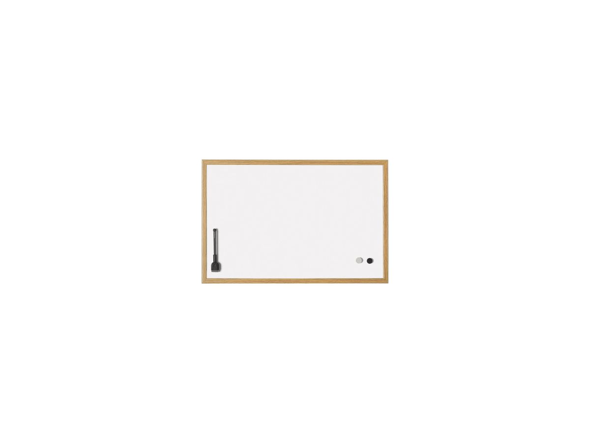magnetoplan Whiteboard 121925 MDF-Rahmen 390x290mm