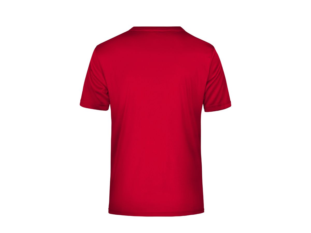 JN Mens Active - T JN358 100%PES, red, Größe S