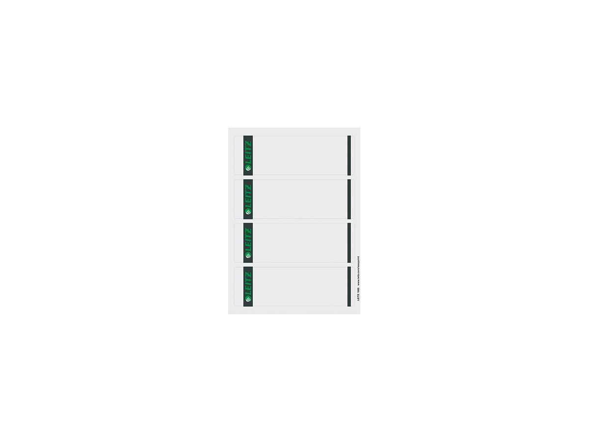 Leitz Ordneretikett 16852085 kurz/breit Papier gr 100 St./Pack.