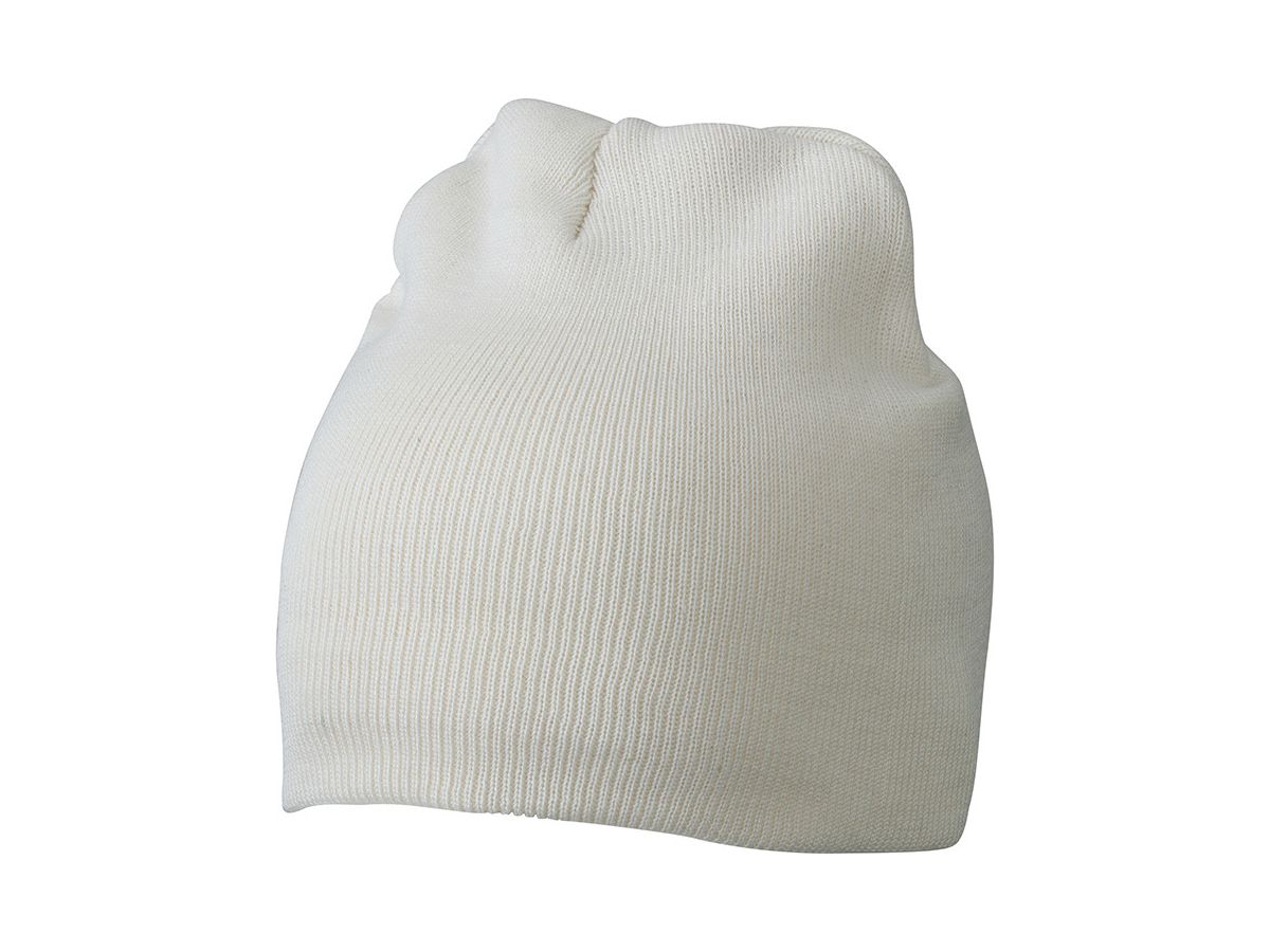 mb Cotton Beanie MB7926 55%BW/45%PAC, natural, Größe one size