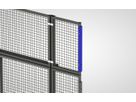 Wandanschlusspro. 650 mm enzianblau Trennwand-System Vario