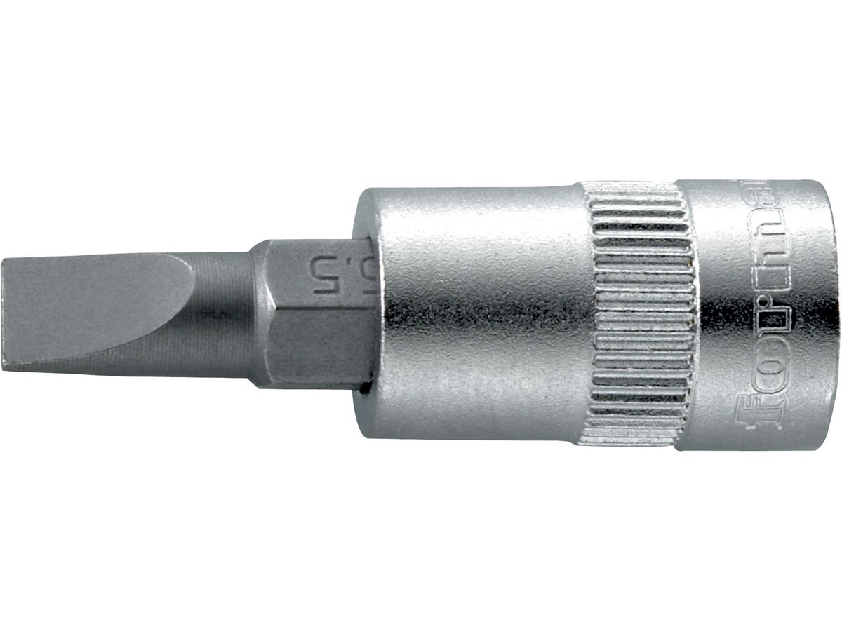 Screwdriver bit 1/4" 0.7x4mm slot FORMAT