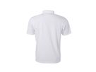 JN Men's Active Polo JN720 white, Größe XXL