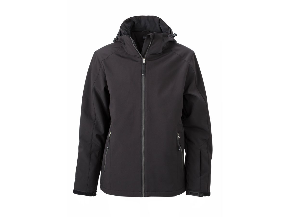 JN Mens Wintersport Jacket JN1054 92%PES/8%EL, black, Größe S