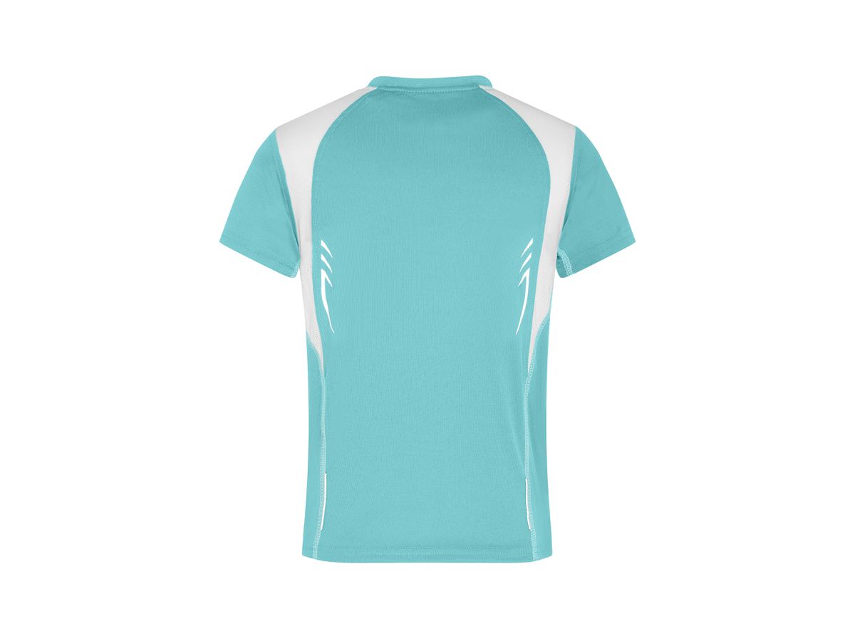 JN Running-T Junior JN397K 100%PES, mint/white, Größe M