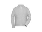 JN Herren Doubleface Jacke JN1810 grey-heather, Größe XS