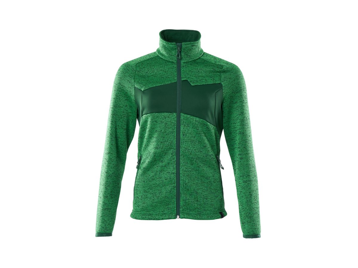 MASCOT Accel Strick-Pullover Damen m RV Gr. XS grasgrün/grün 18155-951