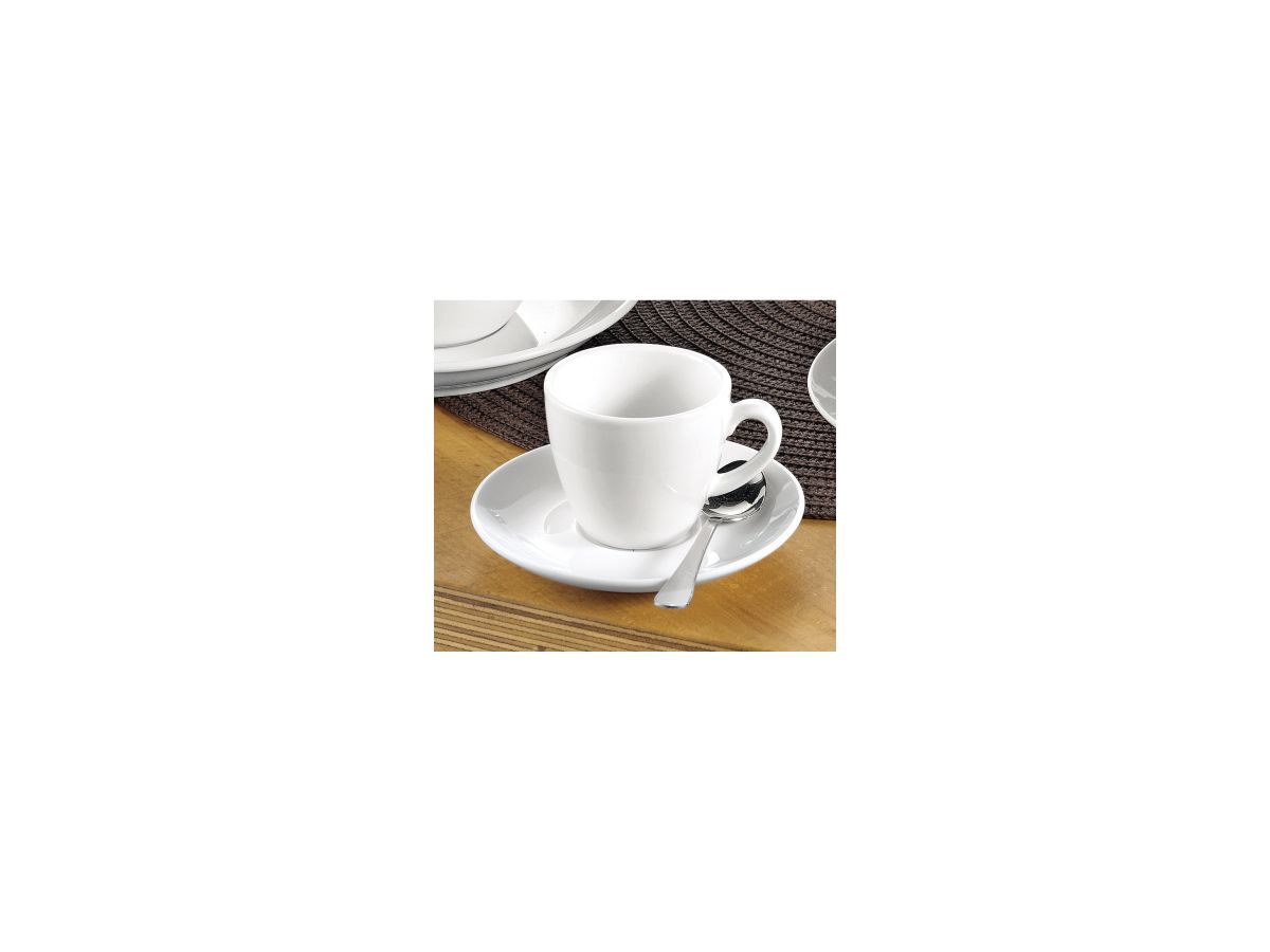 Esmeyer Espressotasse Bistro 433-214 Untertasse ws 6 St./Pack.