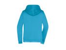 JN Promo Zip Hoody Lady JN755 80%BW/20%PES turquoise Gr. S