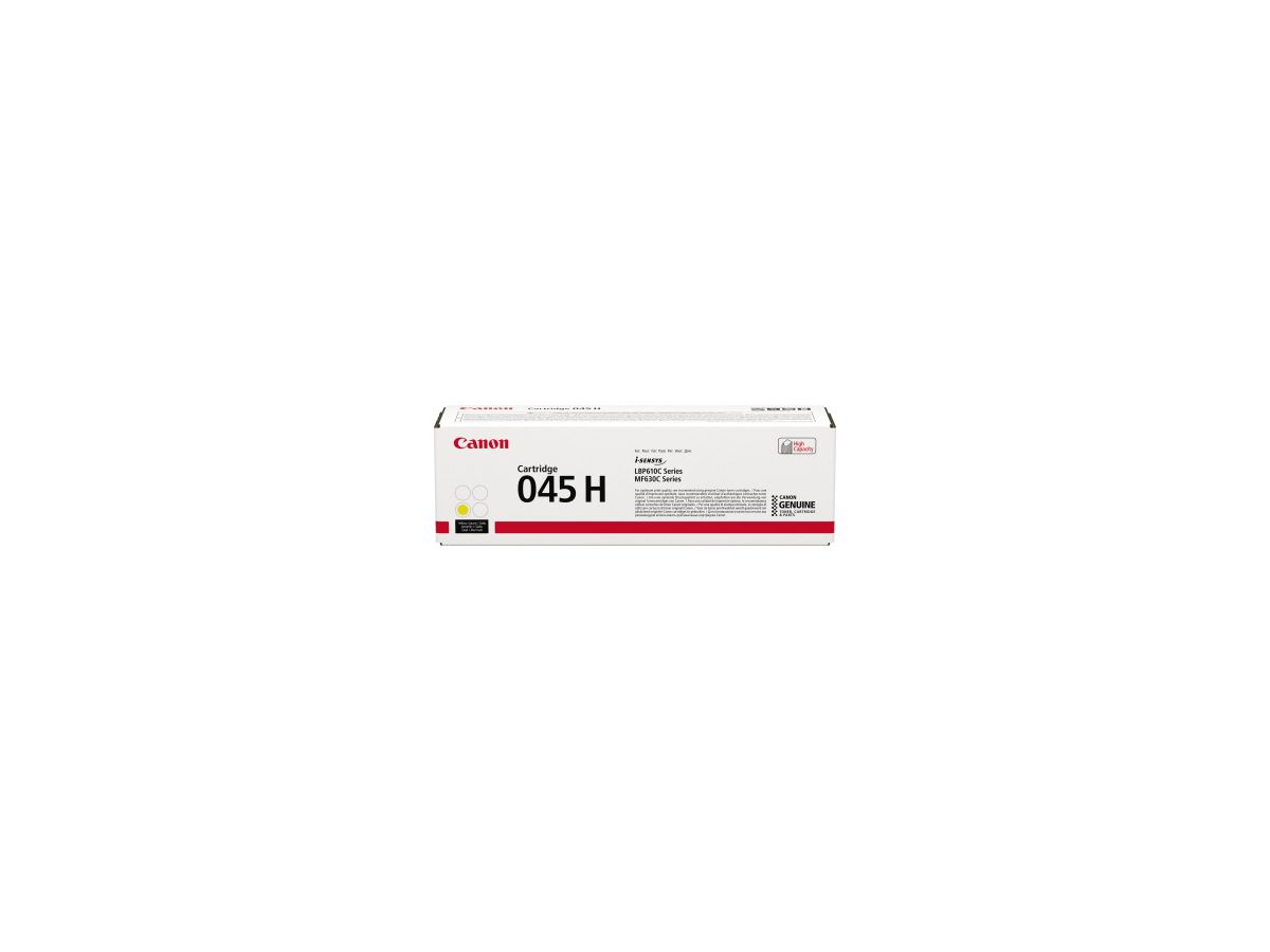 Canon Toner 1243C002 CRG 045 HY hohe Kapazität 2.200Seiten gelb