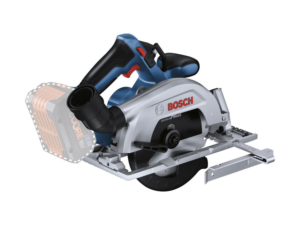 BOSCH Akku-Kreissäge GKS 18V-57-2 solo, im Karton
