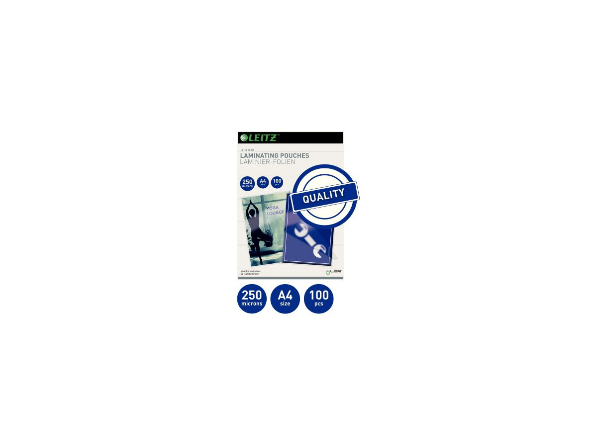 Leitz Laminierfolie 16935 DIN A4 250mic 100 St./Pack.