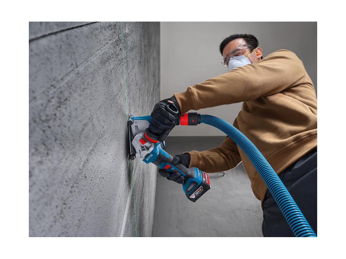 BOSCH Akku-Winkelschleifer GWS 18V-11PS solo, in L-BOXX
