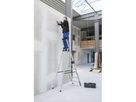 MUNK Aluminium-Stehleiter eins. begehbar, 4,00m Ah, 1x8 Stufen