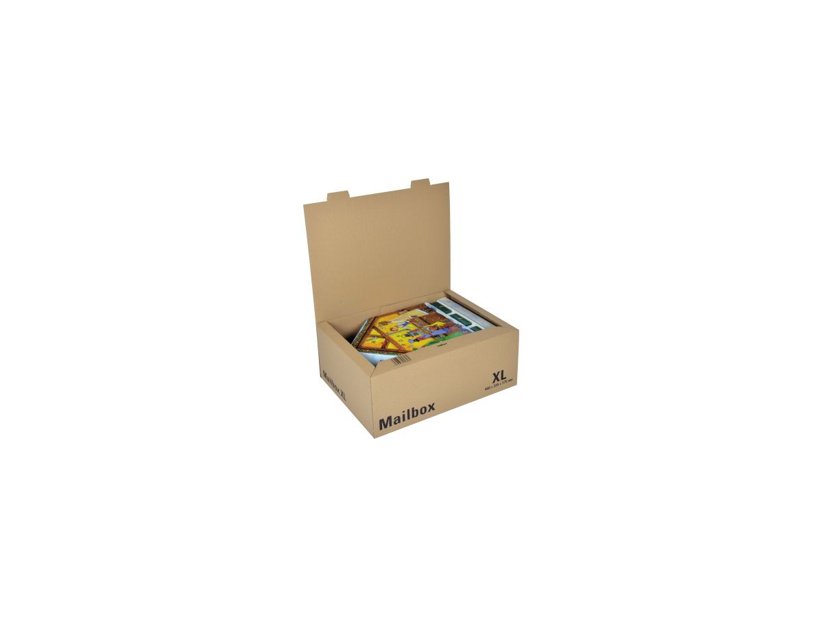 ColomPac Versandkarton Mailbox CP098.05 XL braun
