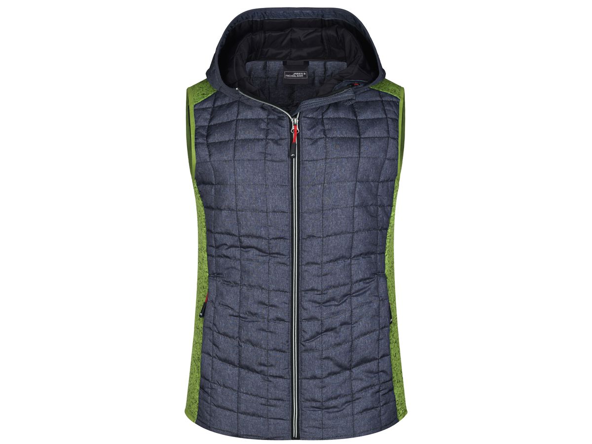 JN Ladies' Knitted Hybrid Vest JN767