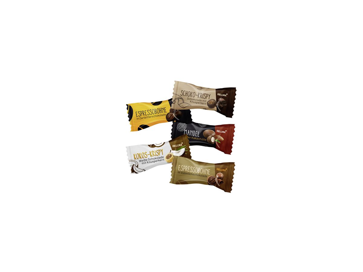 Hellma Gebäck Selection 60114575 5fach sortiert 200 St./Pack.