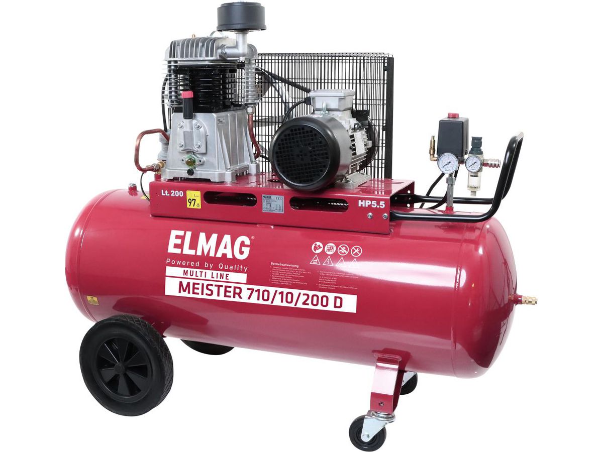 ELMAG Kompressor MEISTER 710/10/200 D