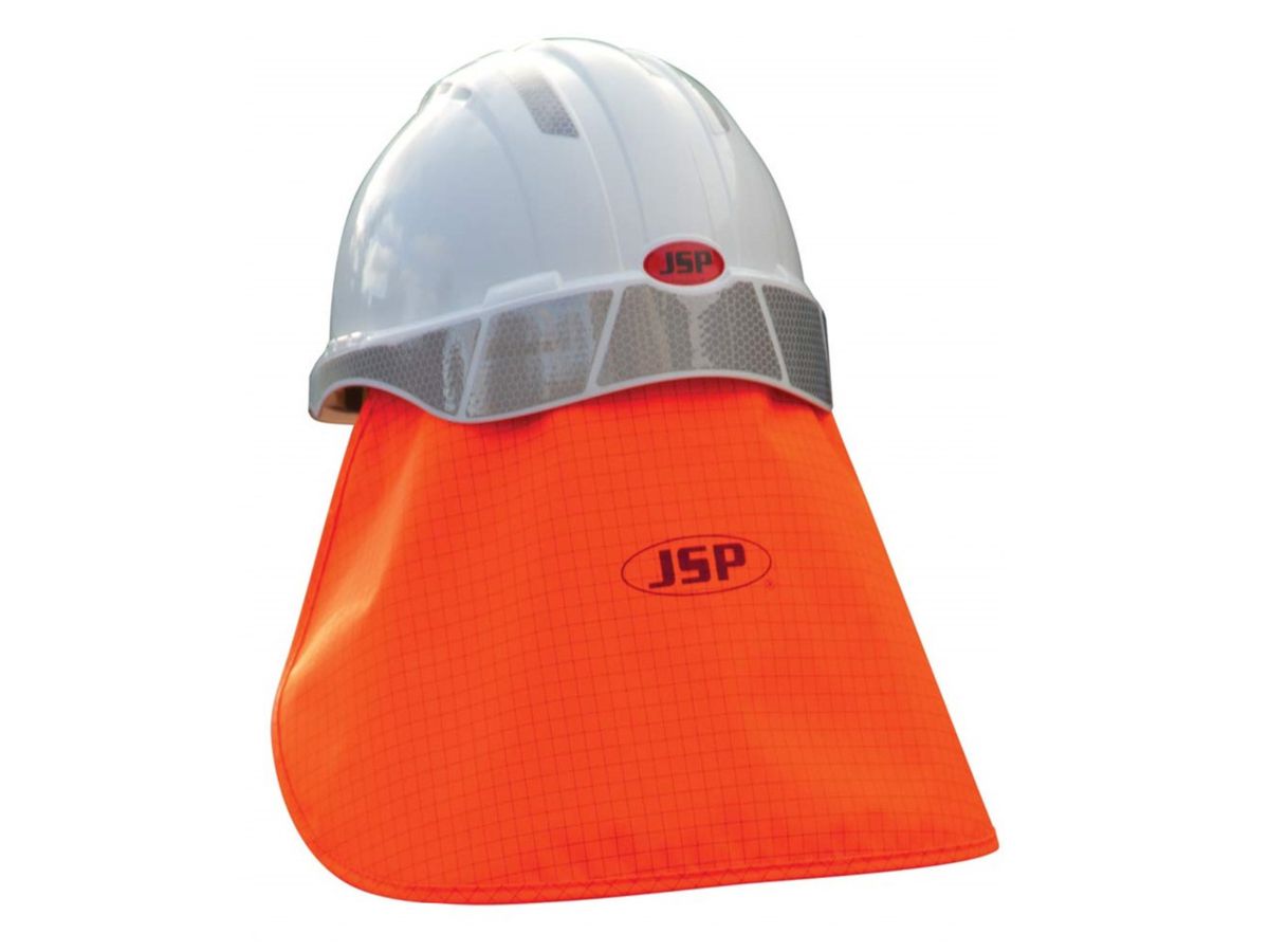 JSP Hi-Vis Nackenschutz UV neonorange Polyester