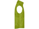 JN Fleece Vest JN045 100%PES, lime-green, Größe L