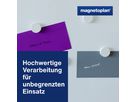 magnetoplan Magnet Ergo Large 1665000 34mm weiß 10 St./Pack.