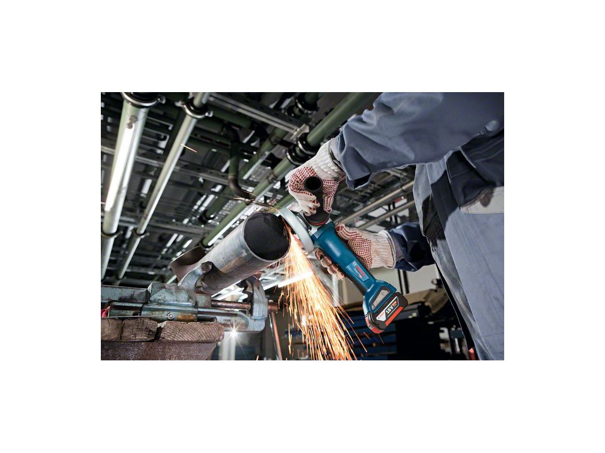 BOSCH Akku-Winkelschleifer GWS 18V-10 P solo, in L-Boxx