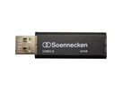 Soennecken USB-Stick 71619 3.0 64GB schwarz/silber