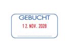 COLOP Datumsstempel Printer S260 L3 Green Line Gebucht 127789