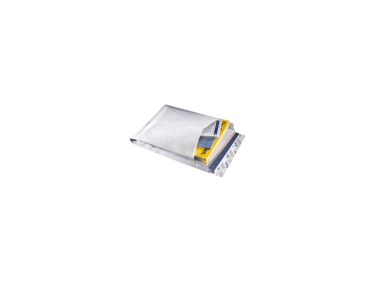 Tyvek Faltentasche 00067477 B4/40F 68g oF hk weiß 100 St./Pack.