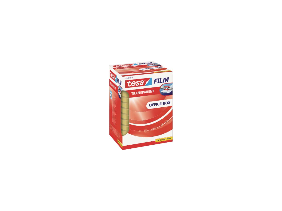 tesa Klebefilm tesafilm OfficeBox 57403-00002 tr 12 St./Pack.